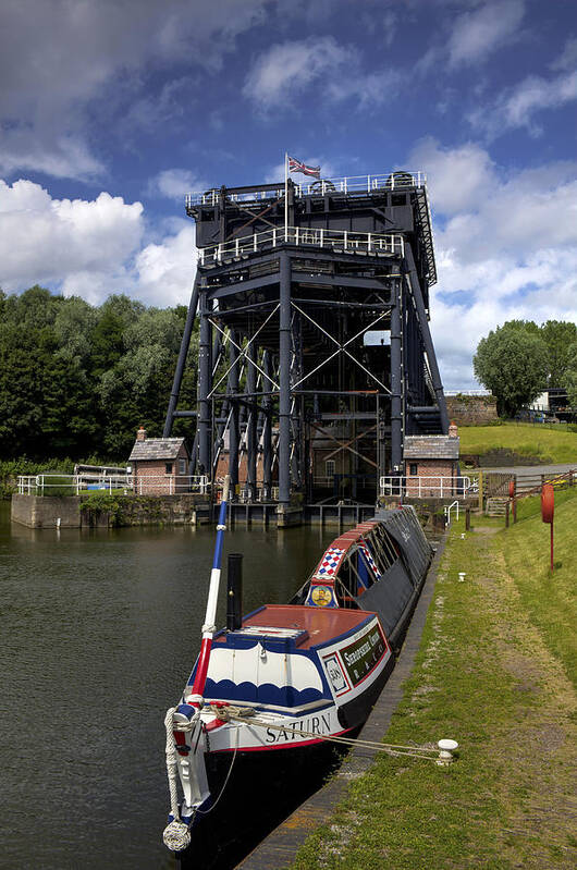 Anderton Boat Lift Poster featuring the photograph Anderton Boatlift by Phil Tomlinson