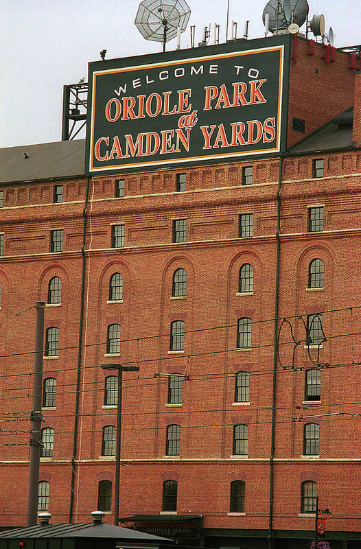 Architecture Poster featuring the photograph Baltimore Orioles Park at Camden Yards #2 by Frank Romeo