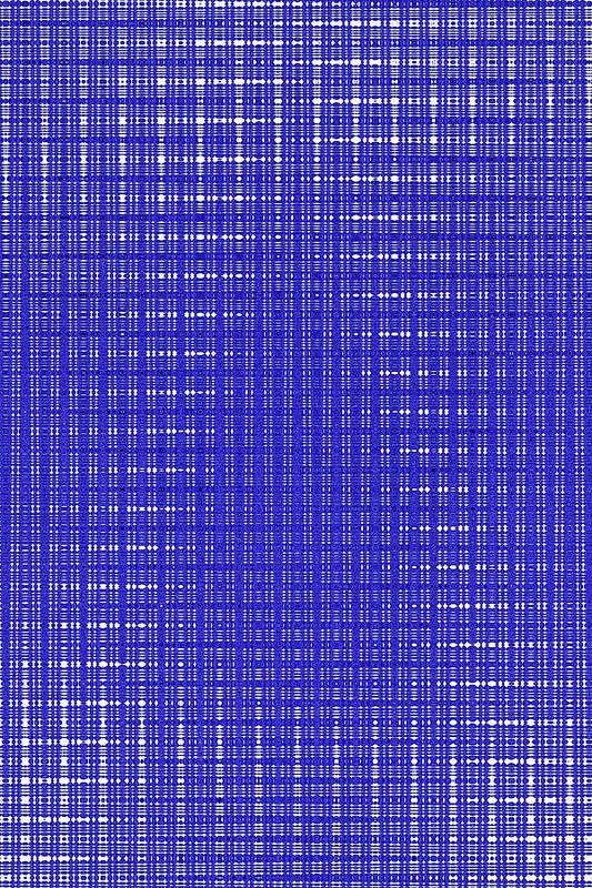 Blue Shower Fabric Design Poster featuring the digital art Blue Shower Fabric Design by Tom Janca