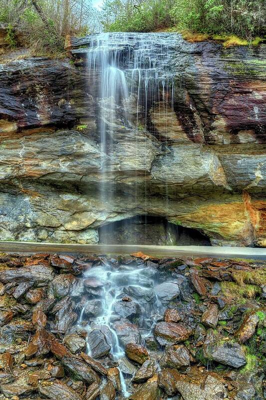 Bridal Veil Poster featuring the photograph Bridal Veil Falls by Daryl Clark