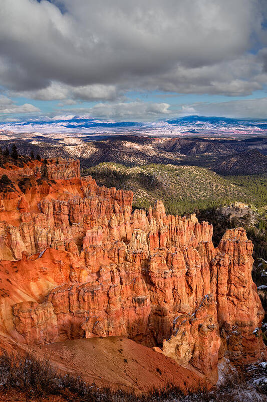 Bryce Canyon Poster featuring the photograph Bryce by Kathleen Bishop