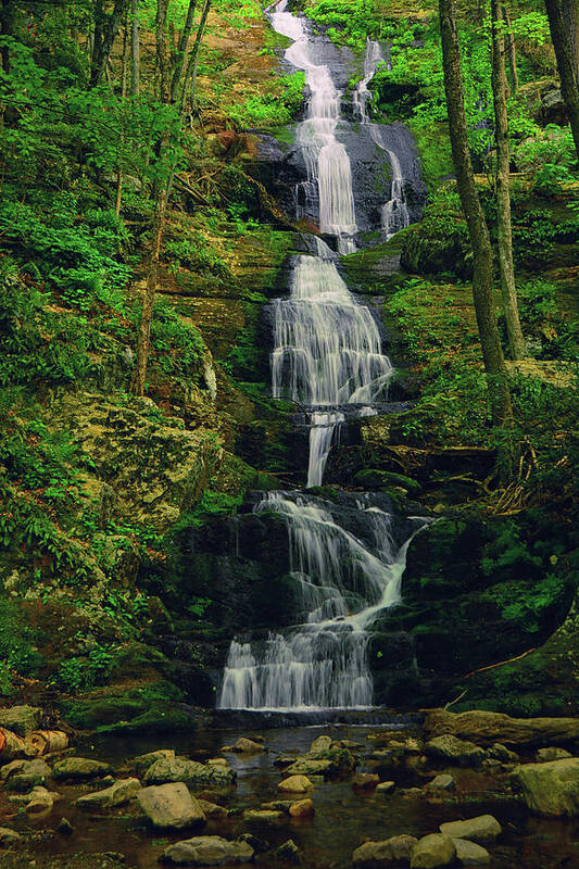 Buttermilk Falls Poster featuring the photograph Buttermilk Falls 3 by Raymond Salani III