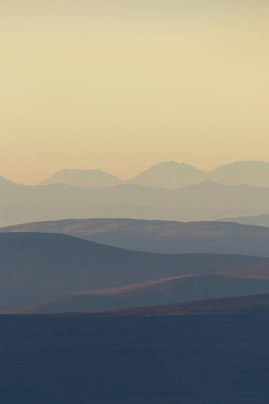 Sunset Poster featuring the photograph Cairngorms Sunset by Pete Walkden