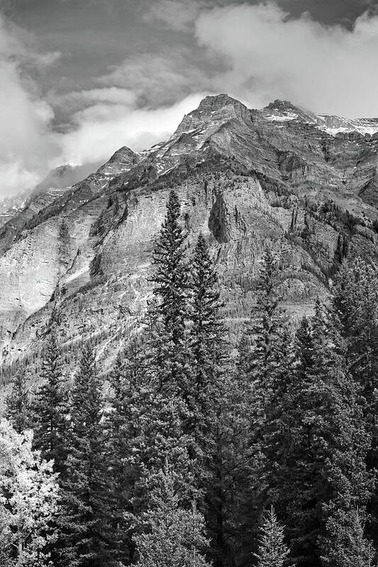 Canadian Rockies Poster featuring the photograph Canadian Rockies No. 2-2 by Sandy Taylor