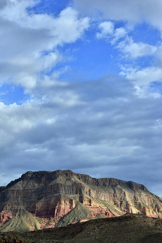 Utah Poster featuring the photograph Clouds over Virgin River Canyon by Ray Mathis