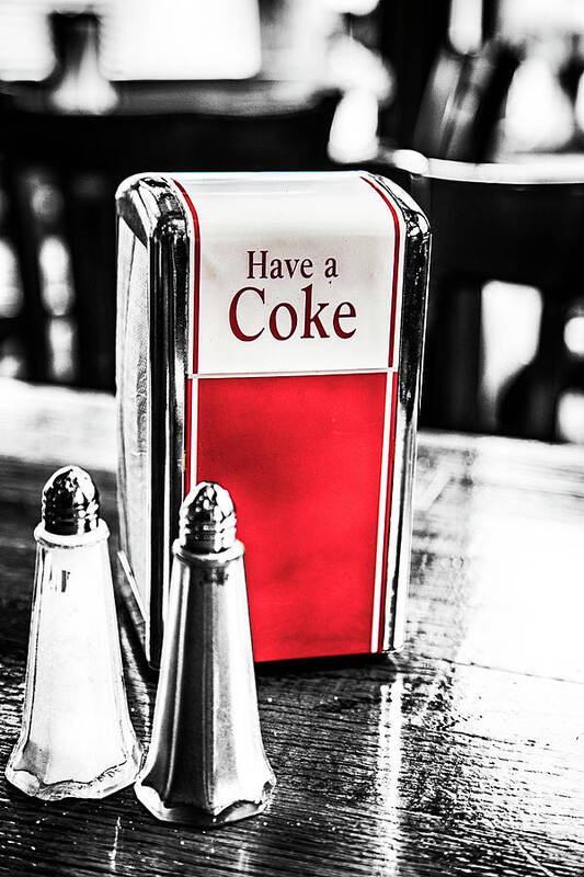 Have A Coke Poster featuring the photograph Coke Napkins by Karol Livote