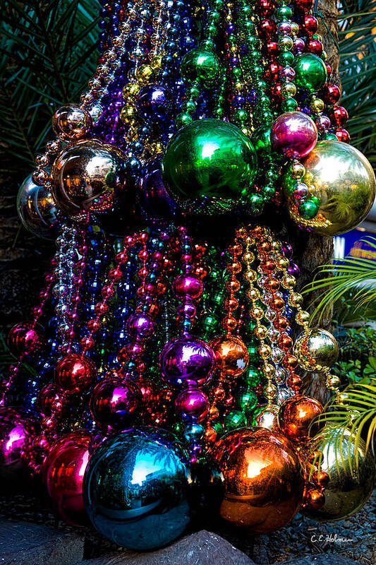 Necklace Poster featuring the photograph Colorful Baubles by Christopher Holmes