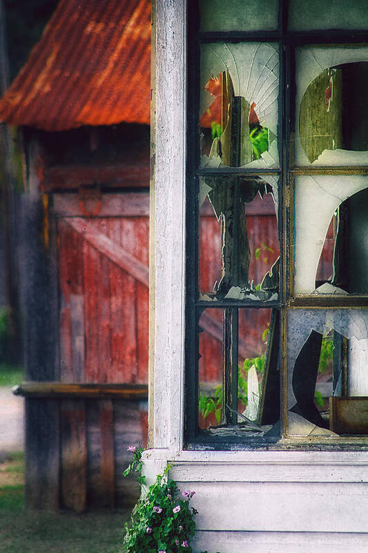 Rust Poster featuring the photograph Corner Store by Daniel George