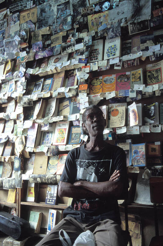 Cuba Poster featuring the photograph Cuba Book Store by Marcus Best