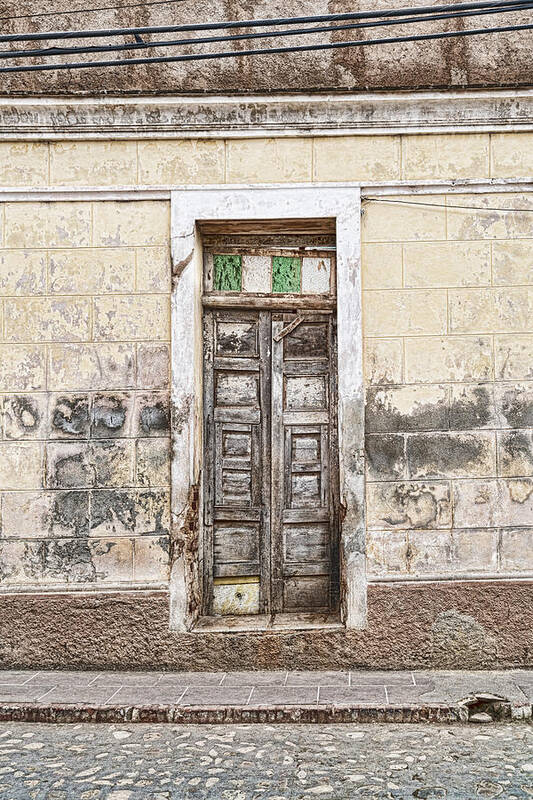 Sharon Popek Poster featuring the photograph Dangling Door by Sharon Popek