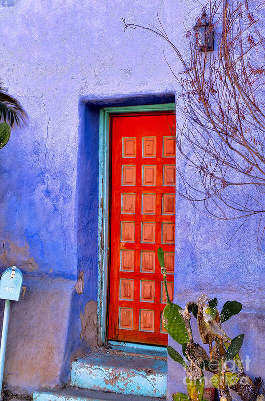 Barrio Poster featuring the photograph Doorway 6 by Larry White