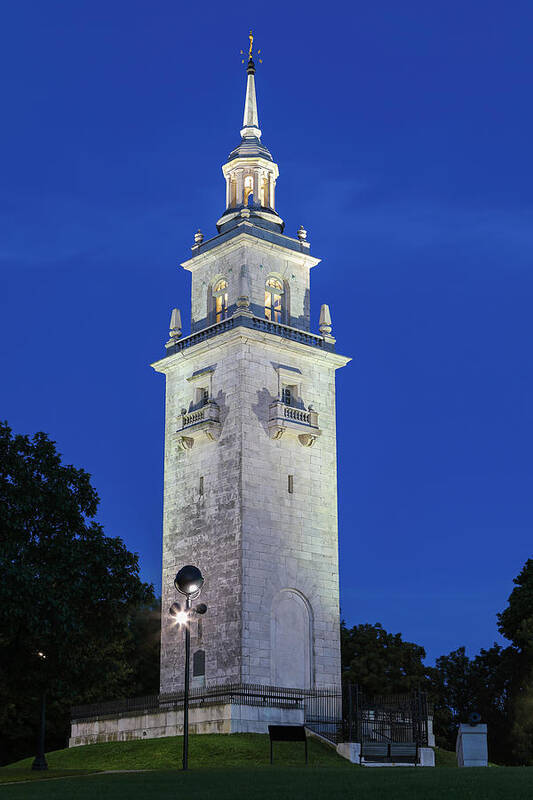 Boston Poster featuring the photograph Dorchester Heights Monument by Juergen Roth