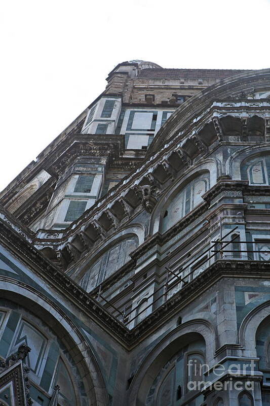 Architecture Poster featuring the photograph Duomo in Florence by Nadine Rippelmeyer