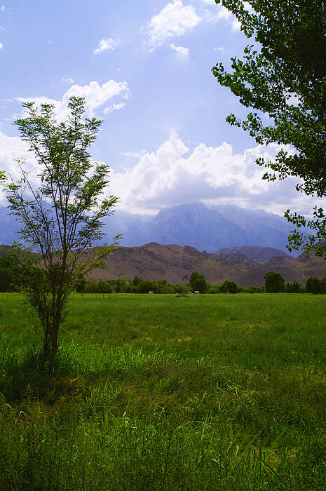 Eastern Sierras Poster featuring the photograph Eastern sierras-Mt Whitney by Gary Brandes