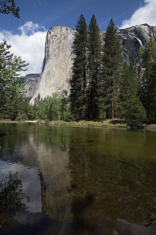 Yosemite Poster featuring the photograph El Capitan by Harold Rau