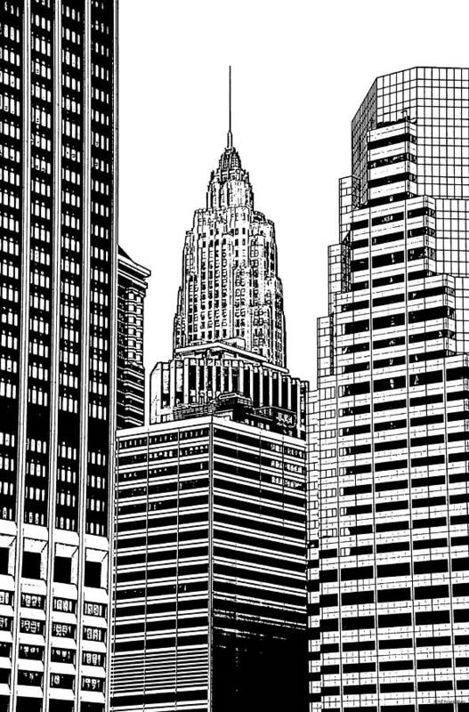Empire State Building Poster featuring the photograph Empire State Building - 1 by Frank Mari