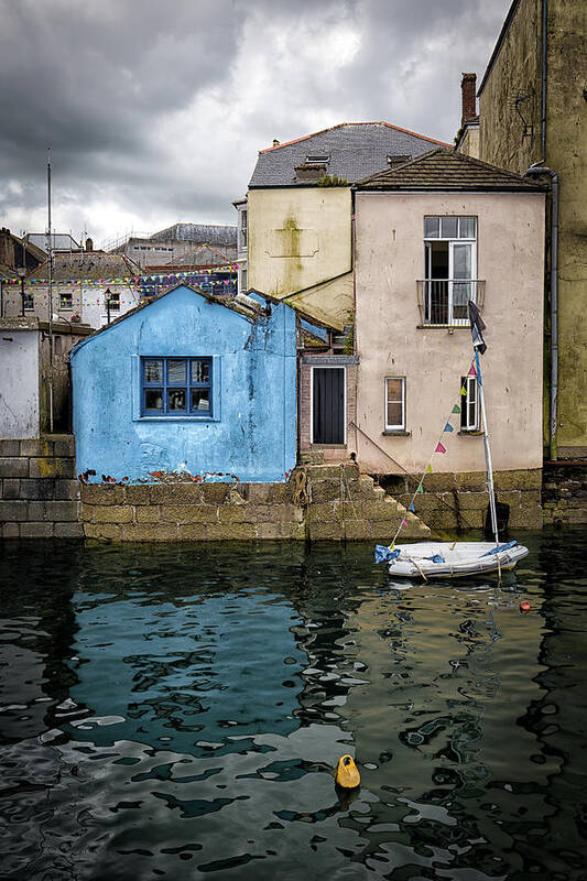River Poster featuring the photograph Falmouth Blues by Nigel R Bell