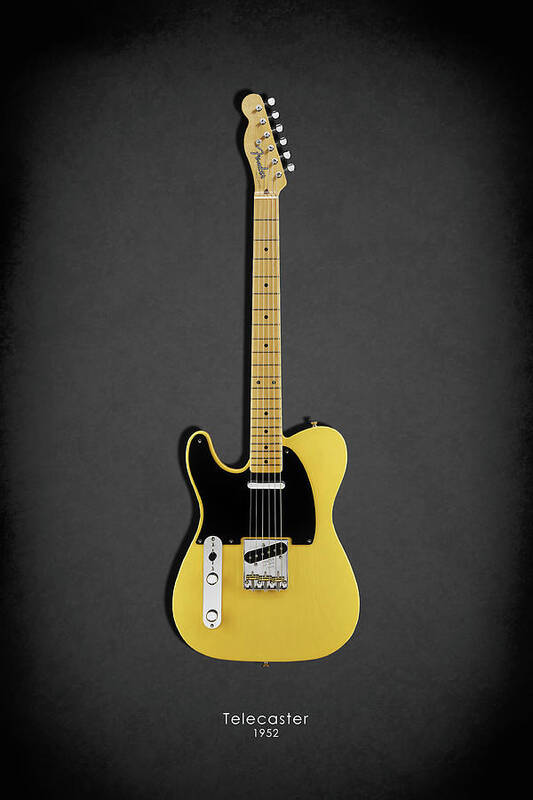 Fender Telecaster Poster featuring the photograph Fender Telecaster 52 by Mark Rogan