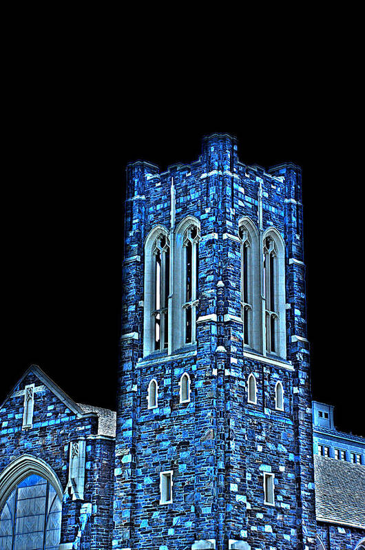 First Baptist Church Poster featuring the photograph First Baptist Church by Crystal Wightman