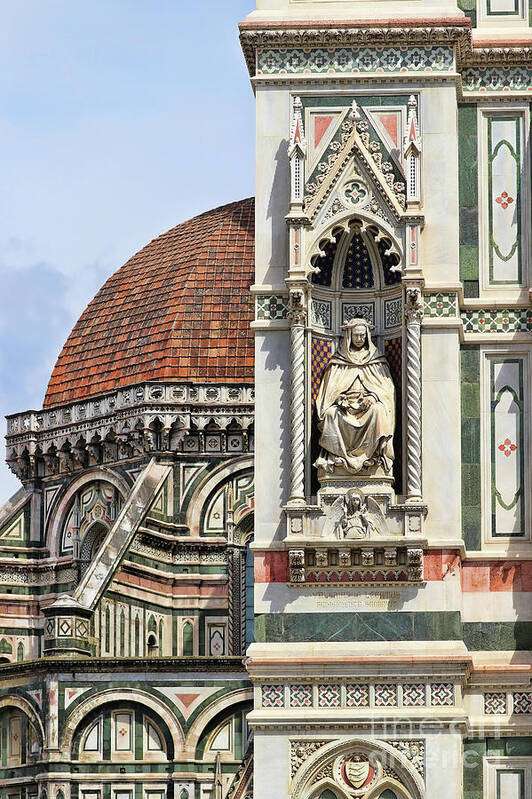 Italy Poster featuring the photograph Florence Duomo 9462 by Jack Schultz