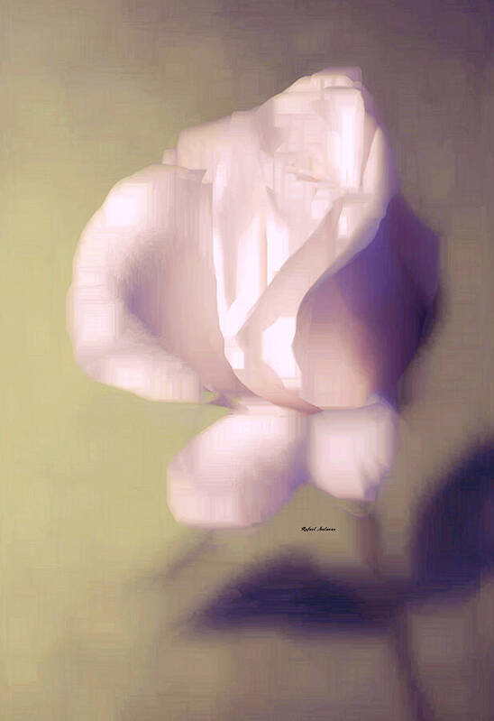 Art Poster featuring the digital art Flower 9262 by Rafael Salazar