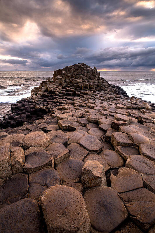 Ireland Poster featuring the photograph Giants Causeway by Ryan Smith