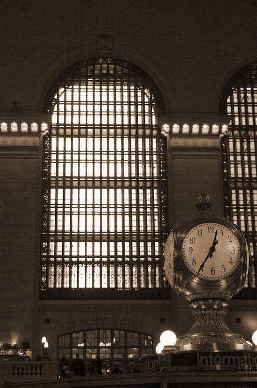 Train Poster featuring the photograph Grand Central Station by Henri Irizarri