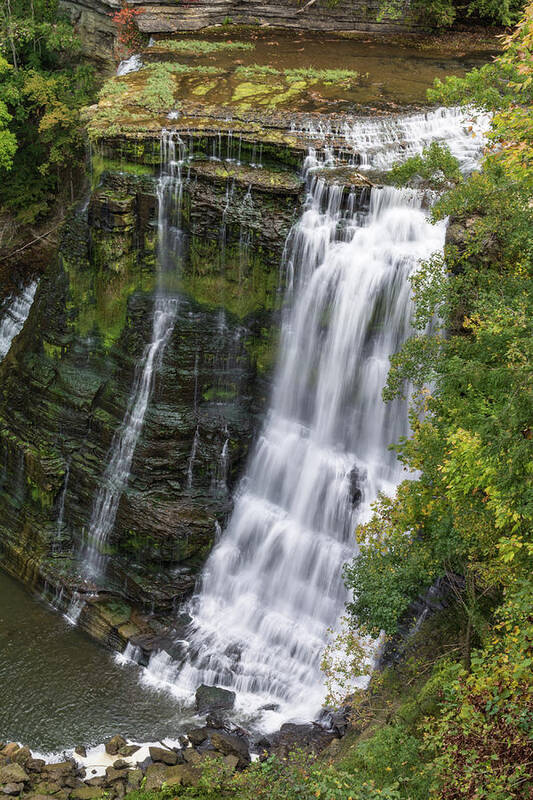 Burgess Falls Poster featuring the photograph Grandaddy Burgess by John Benedict