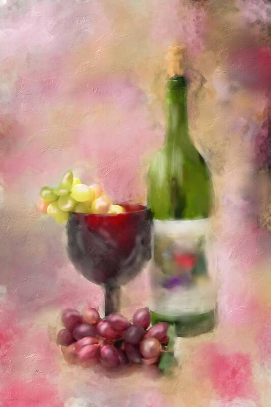 Green Grapes Poster featuring the photograph Grape Essence by Mary Timman
