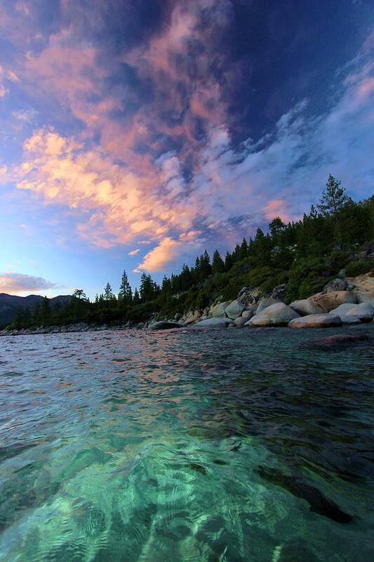 Lake Tahoe Poster featuring the photograph Healing Waters by Sean Sarsfield