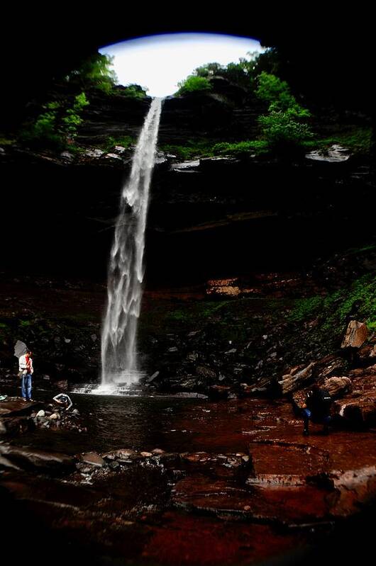 #waterfalls Poster featuring the photograph Kaaterskill Falls by Cornelia DeDona