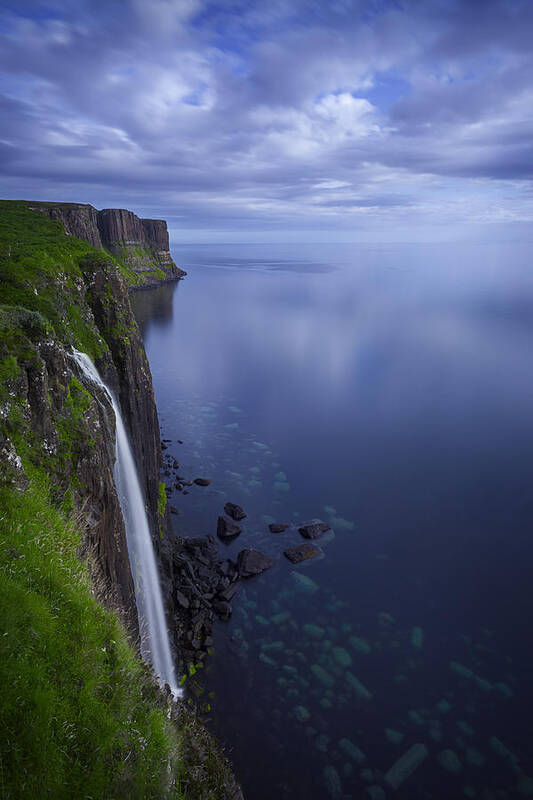 Scotland Poster featuring the photograph Kilt Rock by Dominique Dubied