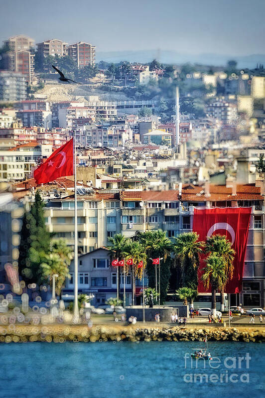 Kuşadası Poster featuring the photograph Kusadasi by HD Connelly
