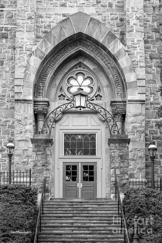 Bethlehem Poster featuring the photograph Lehigh University Center Doorway by University Icons