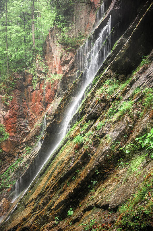 Wimbachklamm Poster featuring the photograph Life is... by Alexander Kunz