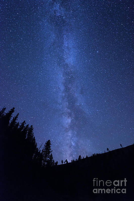 Alpine Poster featuring the photograph Milky Way Galaxy by Juli Scalzi