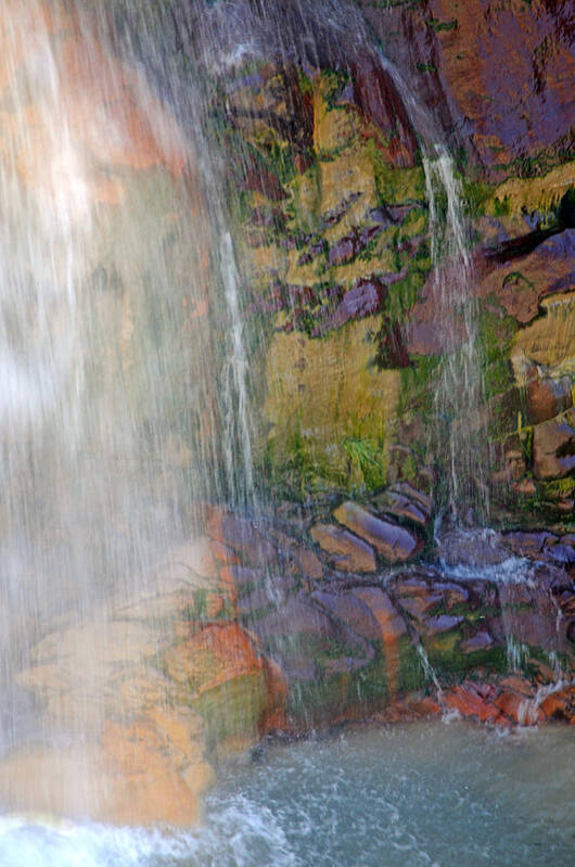 Waterfall Poster featuring the photograph Mill Creek Falls 1 by Diana Douglass