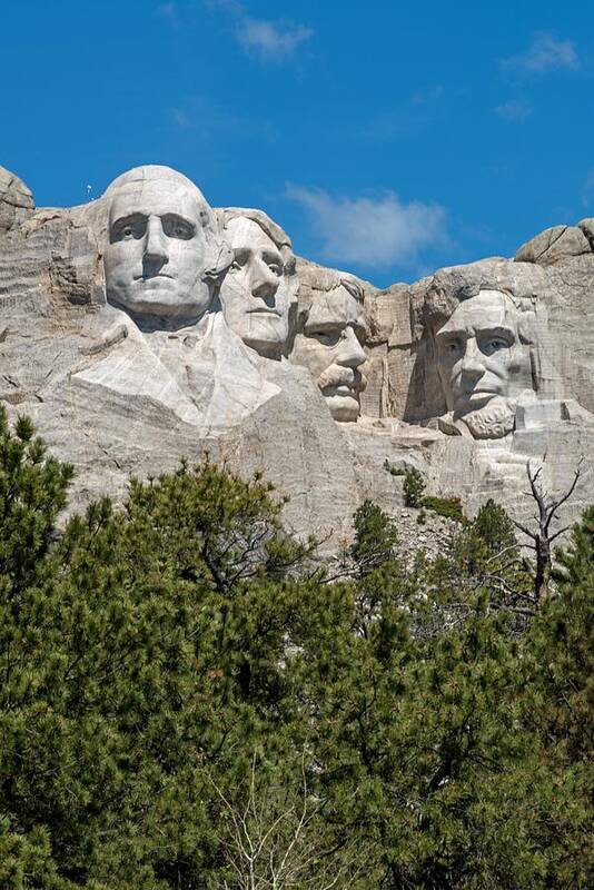 Mount Rushmore National Memorial Poster featuring the photograph Mount Rushmore 2 by Willie Harper