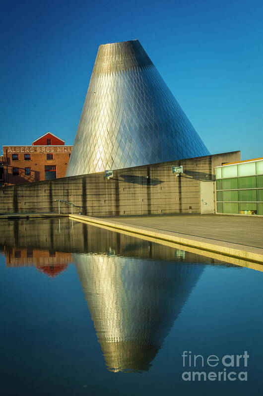 Architectural Building Poster featuring the photograph Museum Of Glass Tower by Sal Ahmed