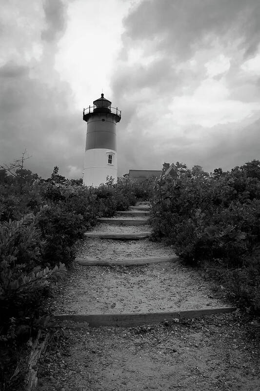 Landscape Poster featuring the photograph Nauset Light by Michael Friedman