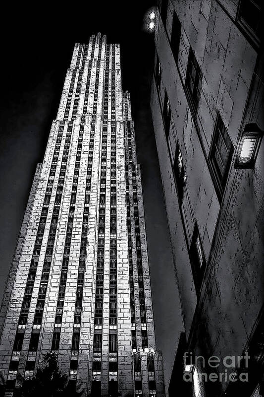 New York City Poster featuring the photograph New York City Sights - Skyscraper by Walt Foegelle