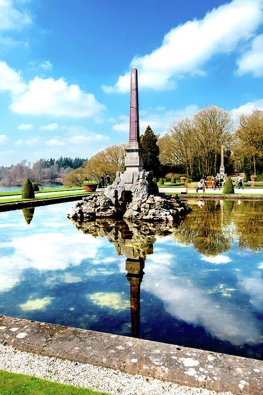 Blenheim Palace Poster featuring the photograph Obelisk by Greg Fortier