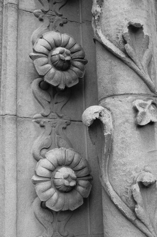 Julia Morgan Poster featuring the photograph Ode to Julia Morgan - Architectural Detail II by Suzanne Gaff
