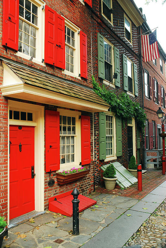 Philadelphia Poster featuring the photograph Old Philly by James Kirkikis