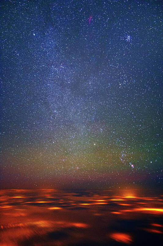 Astronomy Poster featuring the photograph Orion Rising by Ralf Rohner