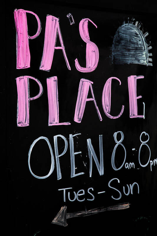 Pa's Place Poster featuring the photograph Pa's Place by Karol Livote