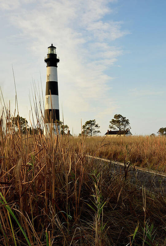 Bodie Island Lighthouse Poster featuring the photograph Pathway To Bodie by Jamie Pattison