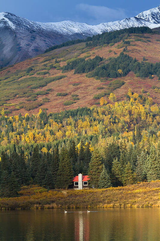 Alaska Poster featuring the photograph Peaceful Symphony II by Scott Slone