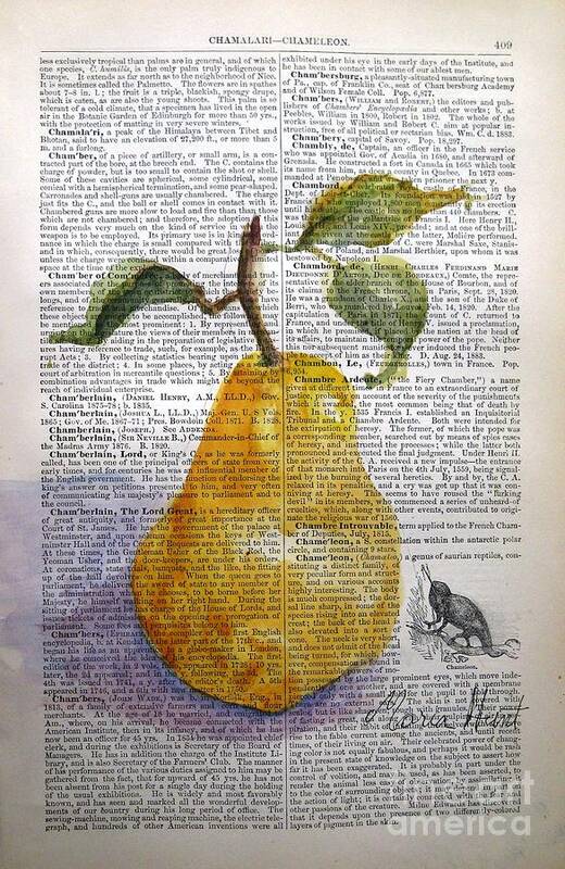 Pear Poster featuring the painting Pear on Antique Paper by Maria Hunt