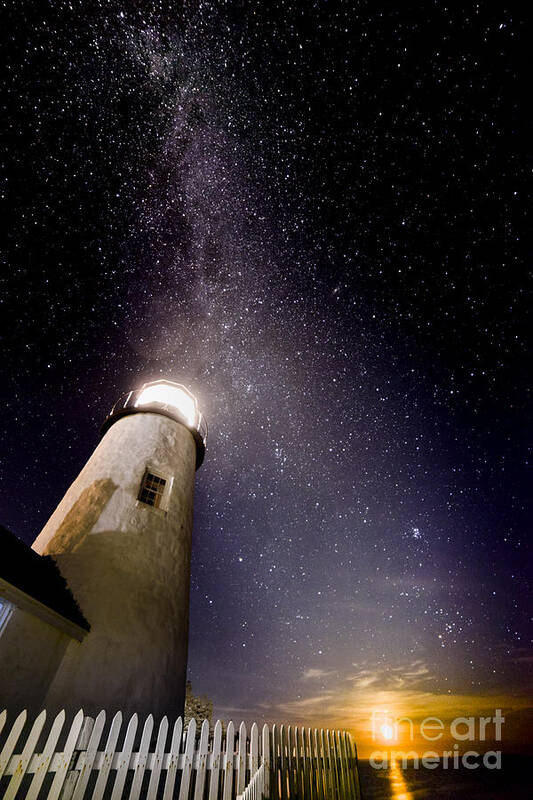 Pemaquid Point Lighthouse Poster featuring the photograph Pemaquid Point Lighthouse by Jim DeLillo